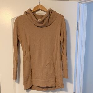 Merona Tan Cowl Neck Women's Sweater